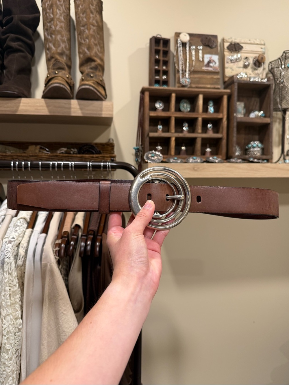 Silpada Leather Belt